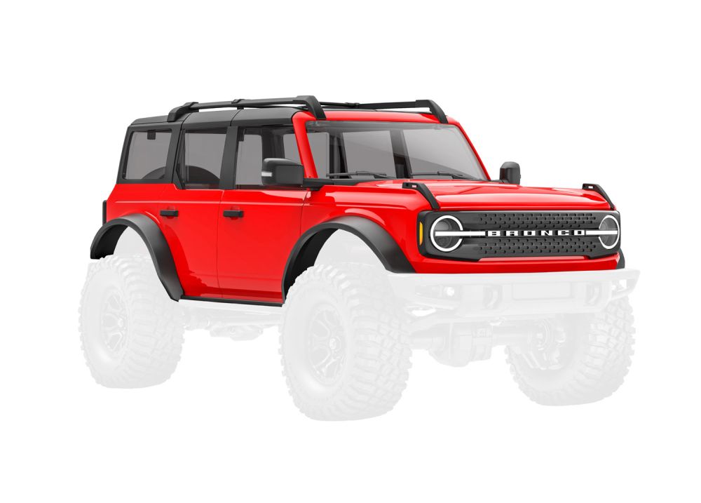 Traxxas 9711-RED Karosserie TRX-4M Bronco rot komplett Traxxas 9711-RED