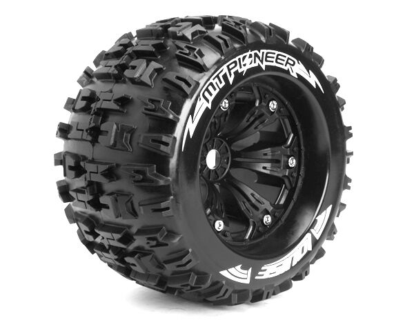 Louise RC LOUT3218B 3,8" Räder Pioneer Monster Truck 0 Offset 17mm (2) Louise RC LOUT3218B