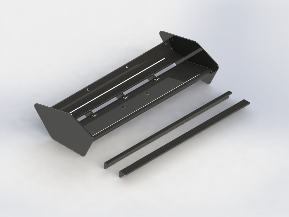 Durango Raceway Spoiler Team Durango TD480011 Spoiler schwarz