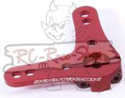 Robitronic R17015R Aluminium Servo Doppel Arm 24Z (90 Grad) Rot Robitronic R17015R