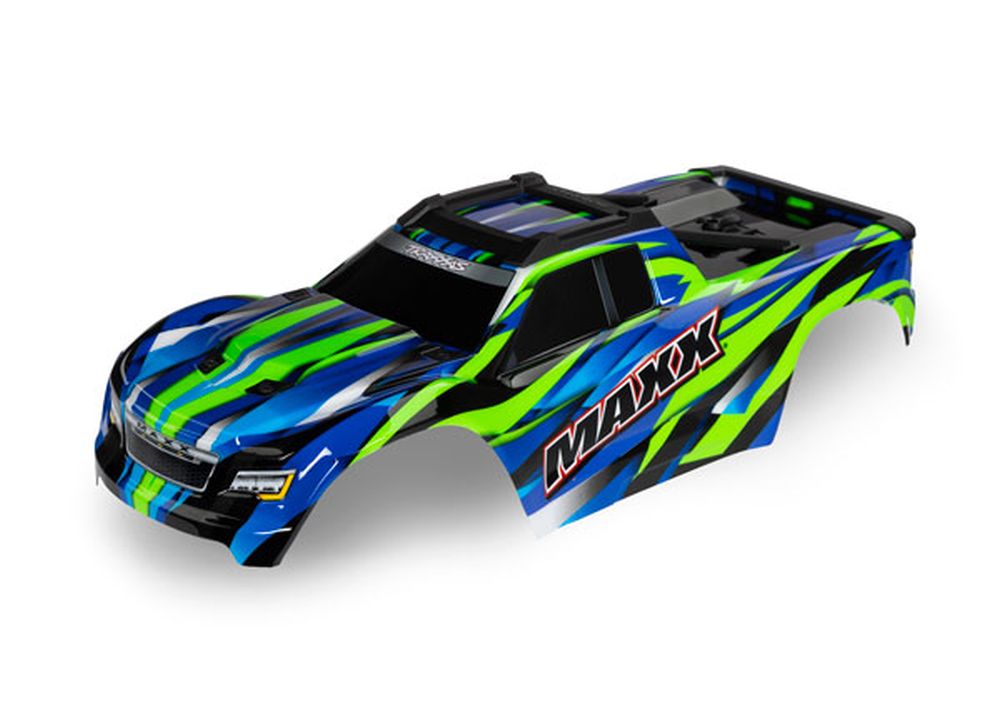 Traxxas 8918G Wide-Maxx Karosserie grün 352mm Radstand Traxxas 8918G