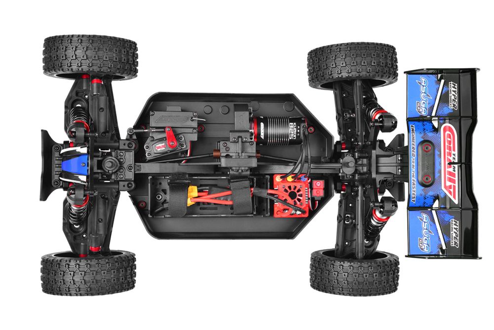 Corally C-00288-B 1:8 ASUGA XLR 6S Buggy blau RTR Detail 9 Corally C-00288-B Detail 9