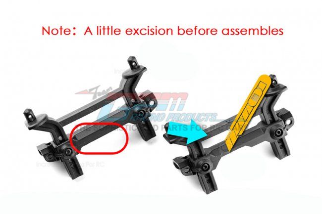 GPM ZSP037A 1:10 V8 Motorgehäuse mit 2S Lüfter Detail 3 GPM ZSP037A Detail 3