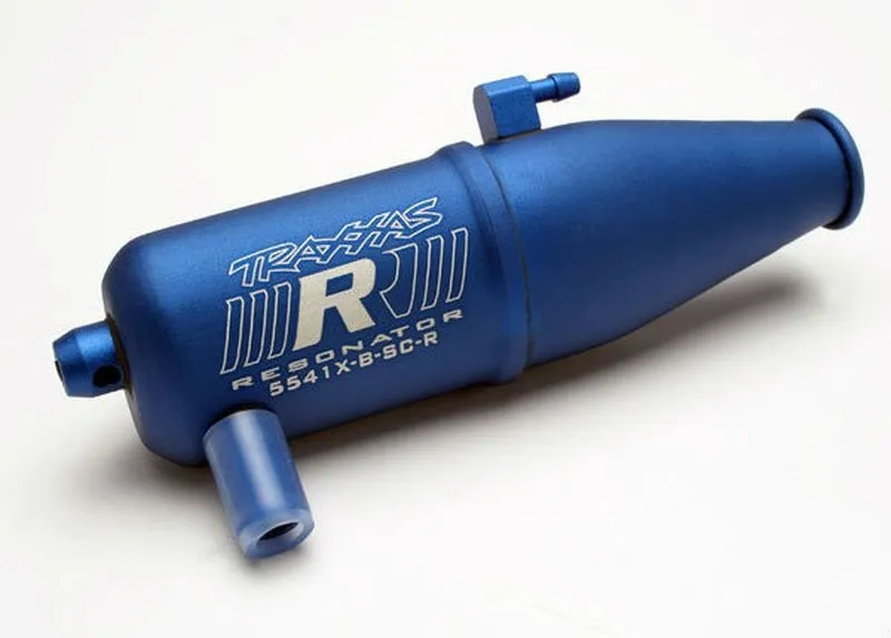 Traxxas 5541X Resonanzrohr R.O.A.R. legal (aluminum, 1-Kammer-Dämpfer) Traxxas 5541X