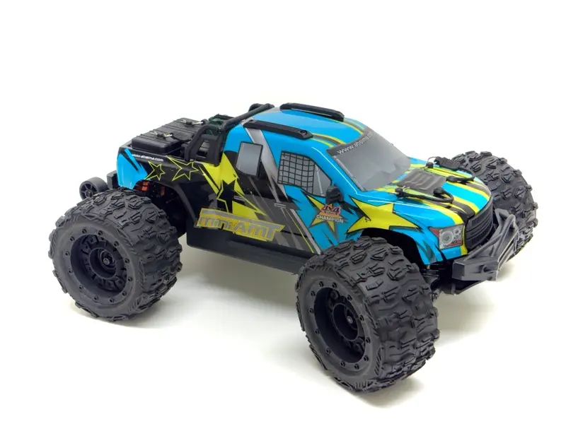Absima 16031 Absima 1:16 BL/3S Monster Truck MINI AMT Fluo-Blau RTR Absima 16031