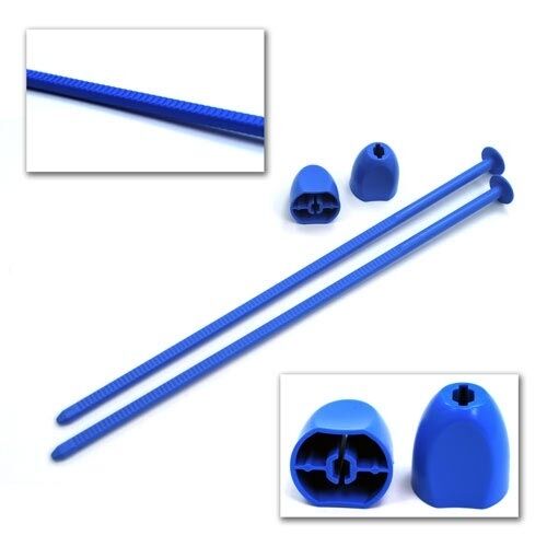 DE Racing DERZSB Zip-Stix 1/10 Reifenhalter, blau DE Racing DERZSB