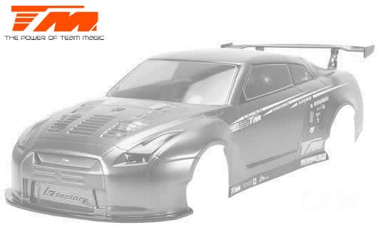 Team Magic TM503394C R35 1:10 190mm Karosserie klar Touring / Drift Team Magic TM503394C