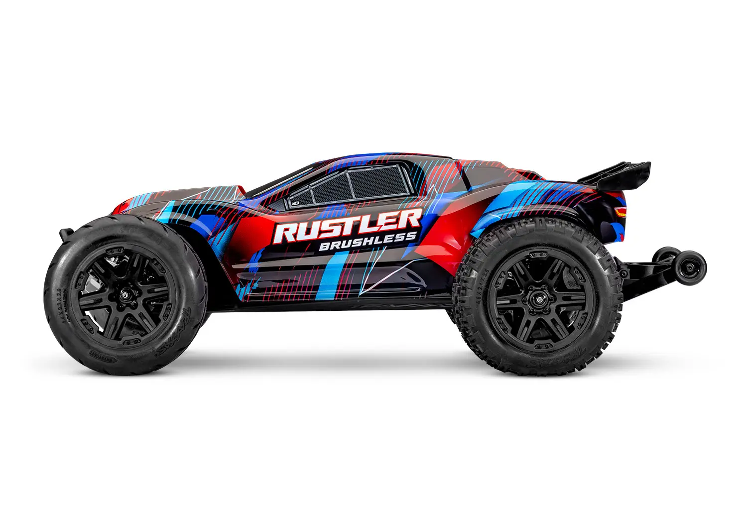 Traxxas 37454-4-RED Traxxas Rustler 2WD VX3 1/10 Stadium Truck RTR Rot Detail 1 Traxxas 37454-4-RED Detail 1