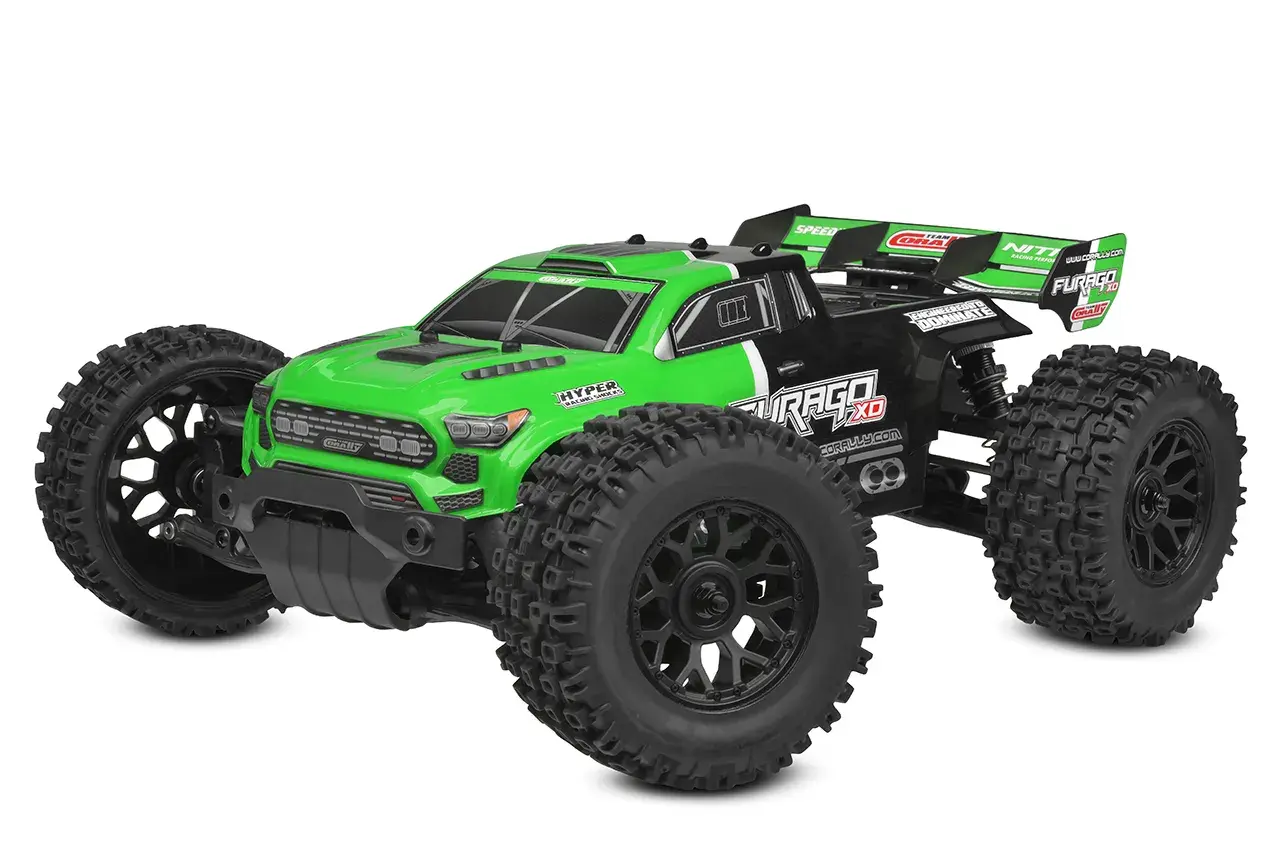 Corally C-00230-G Team Corally Furago XD Mini Monster Truck RTR 1/12 grün Corally C-00230-G