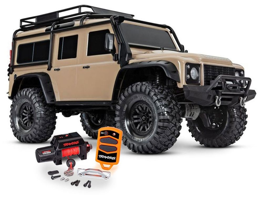 Traxxas 82056-84SAND TRX-4 Land Rover Crawler sand + Seilwinde 1:10 RTR Traxxas 82056-84SAND