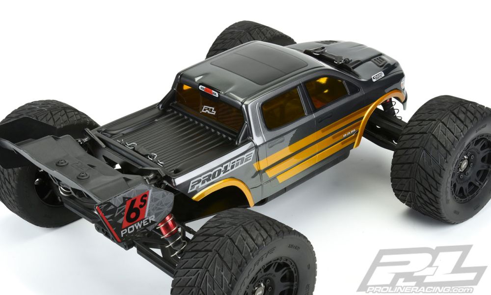 Proline 3534-17 Kraton 6S 2020 Ram Rebel 1500 Karosserie klar Detail 2 Proline 3534-17 Detail 2