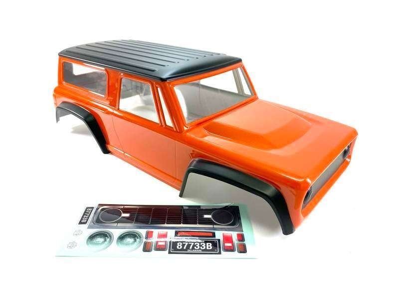 Absima 2410081 PC Crawler Karosserie Bronco Style 313mm orange Absima 2410081