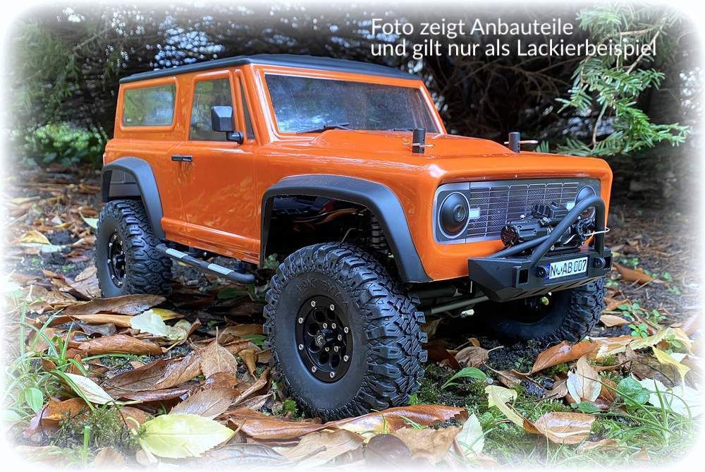 Absima 2410091 PC Crawler Karosserie Bronco Style 313mm klar Detail 1 Absima 2410091 Detail 1