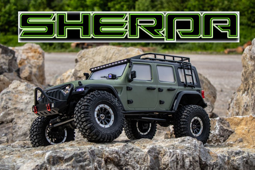 Absima 12013 1:10 EP Crawler CR3.4 SHERPA Oliv RTR Absima 12013