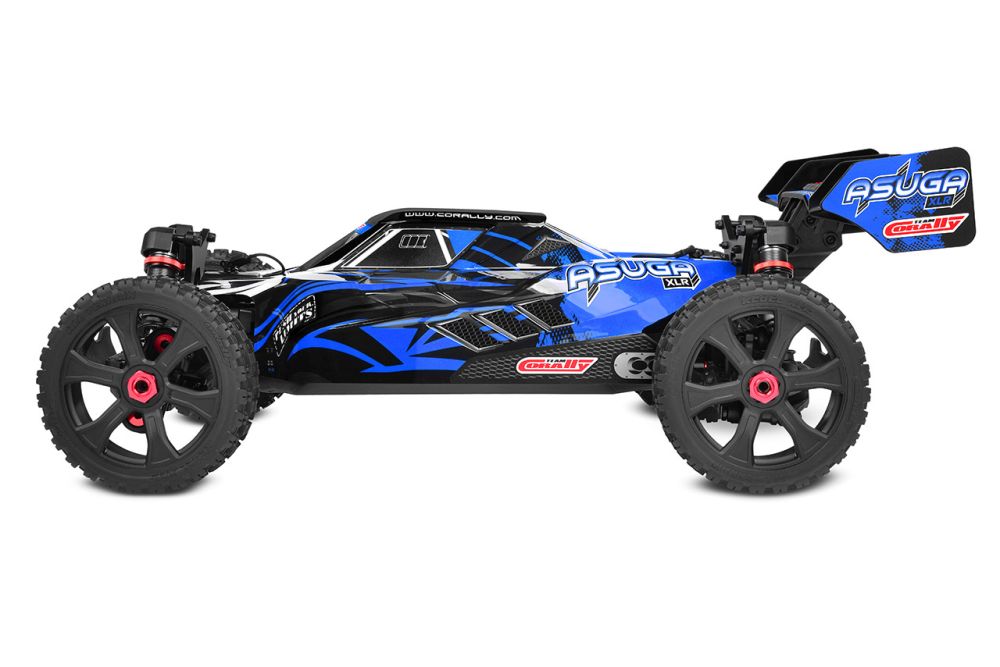 Corally C-00288-B 1:8 ASUGA XLR 6S Buggy blau RTR Detail 5 Corally C-00288-B Detail 5