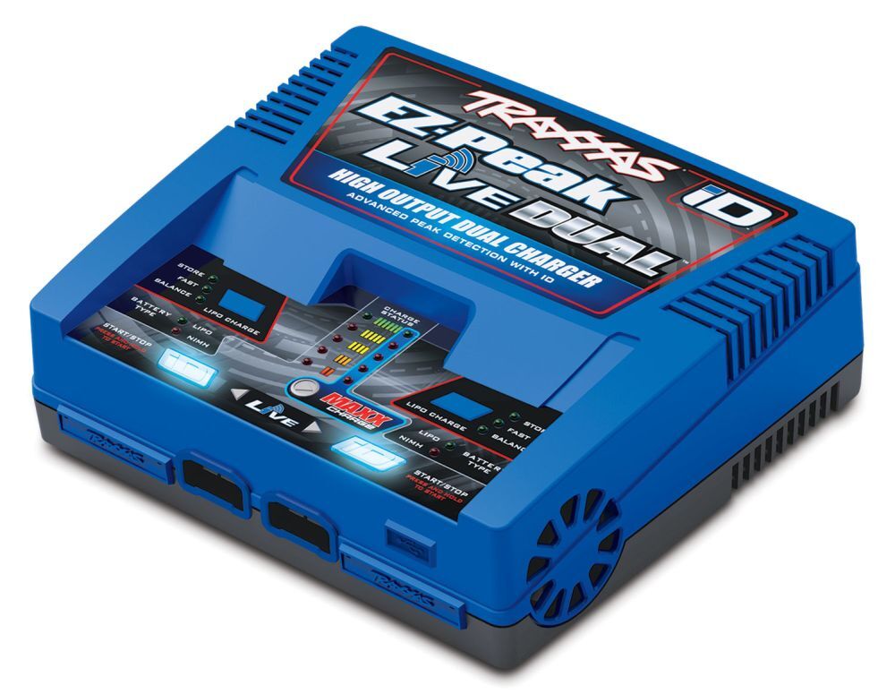 Traxxas 2973G DUAL EZ-Peak Live 200 Watt NiMH/Lipo Schnell-Lader Traxxas 2973G