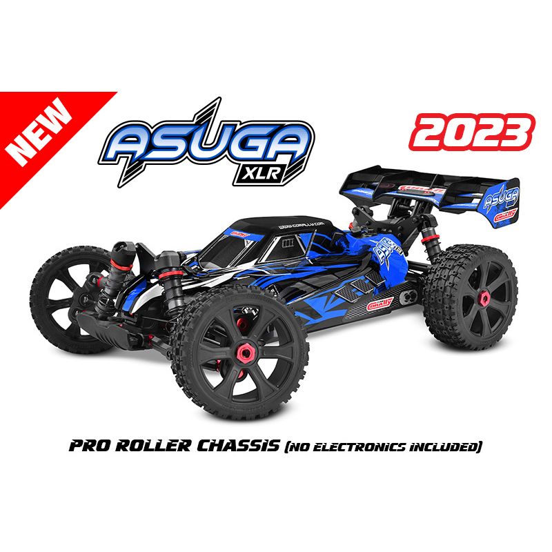 Corally C-00488-B 1:8 ASUGA XLR 6S Buggy blau Roller Corally C-00488-B