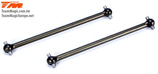 Team Magic TM560245 Aluminium 7075 gehärtet - Mittlere Antriebswellen (2) Team Magic TM560245