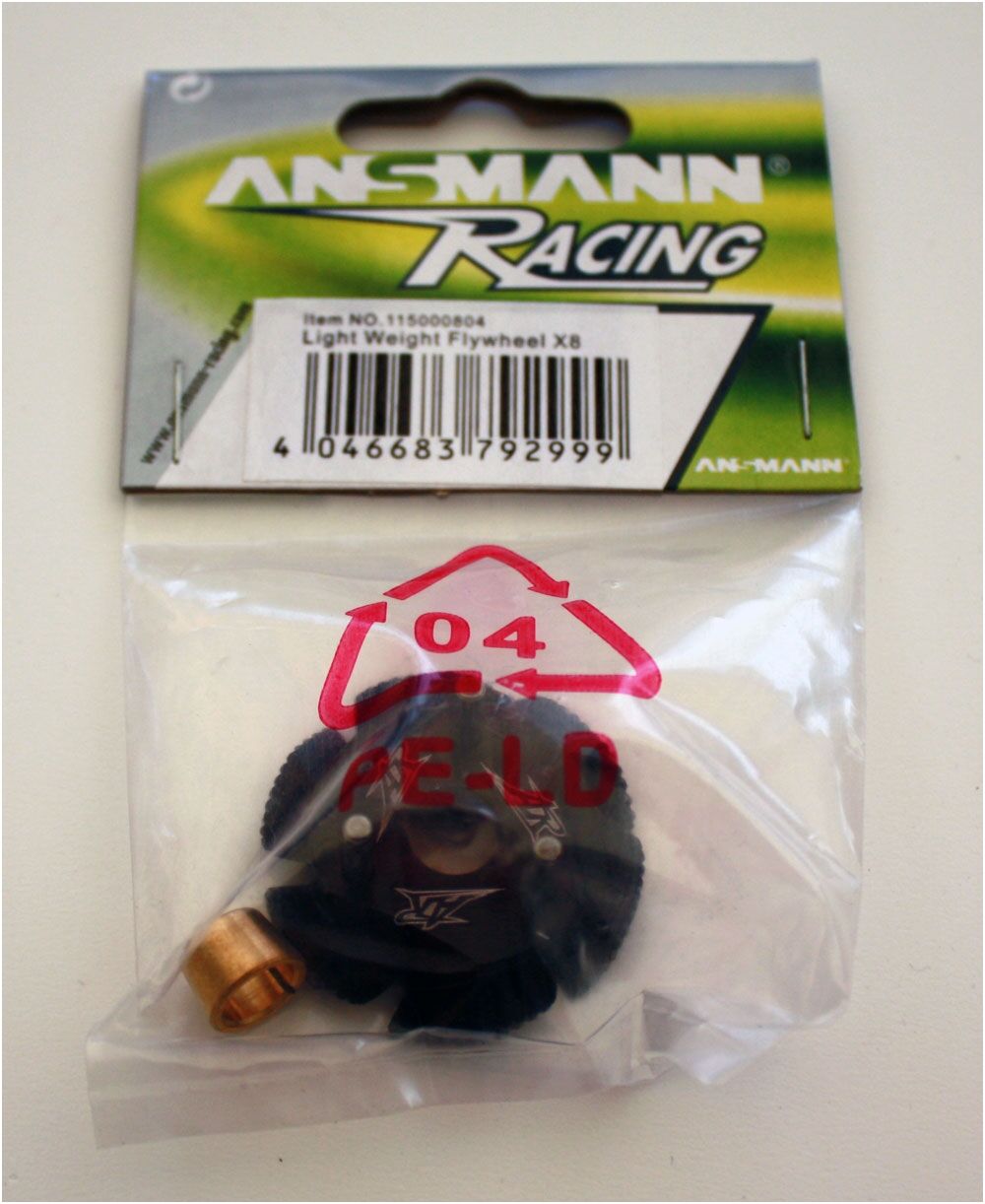 Ansmann Racing 115000804 Schwungscheibe Leichtbau X8 Ansmann Racing 115000804