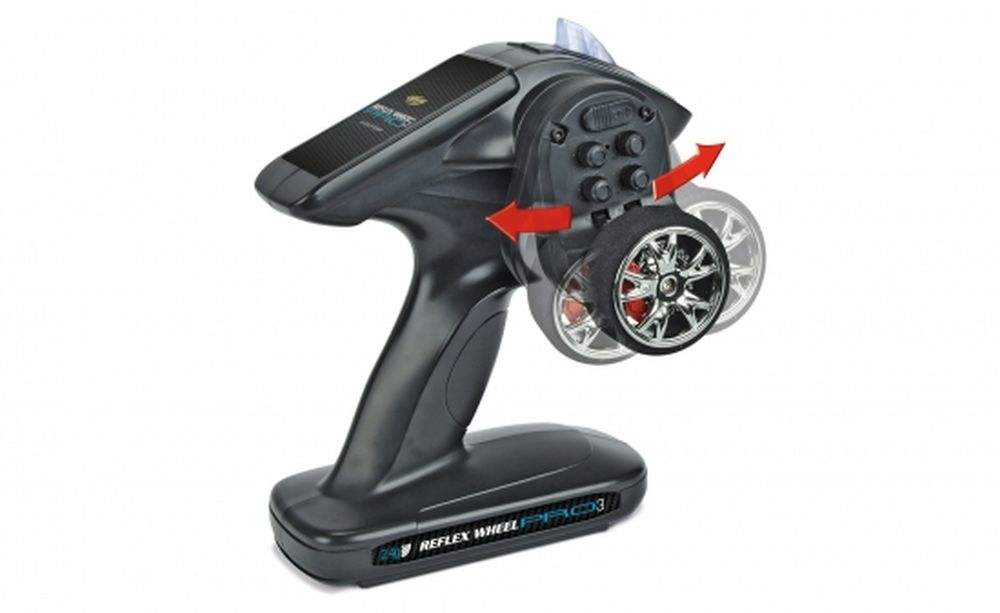 CARSON 500500052 Reflex Wheel Pro III 2.4 GHz 11,1V Detail 1 CARSON 500500052 Detail 1