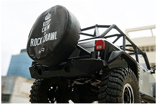 Yeah Racing YA-0493 1:10 1.9 Ersatzrad-Abdeckung - Muddy Day Detail 1 Yeah Racing YA-0493 Detail 1