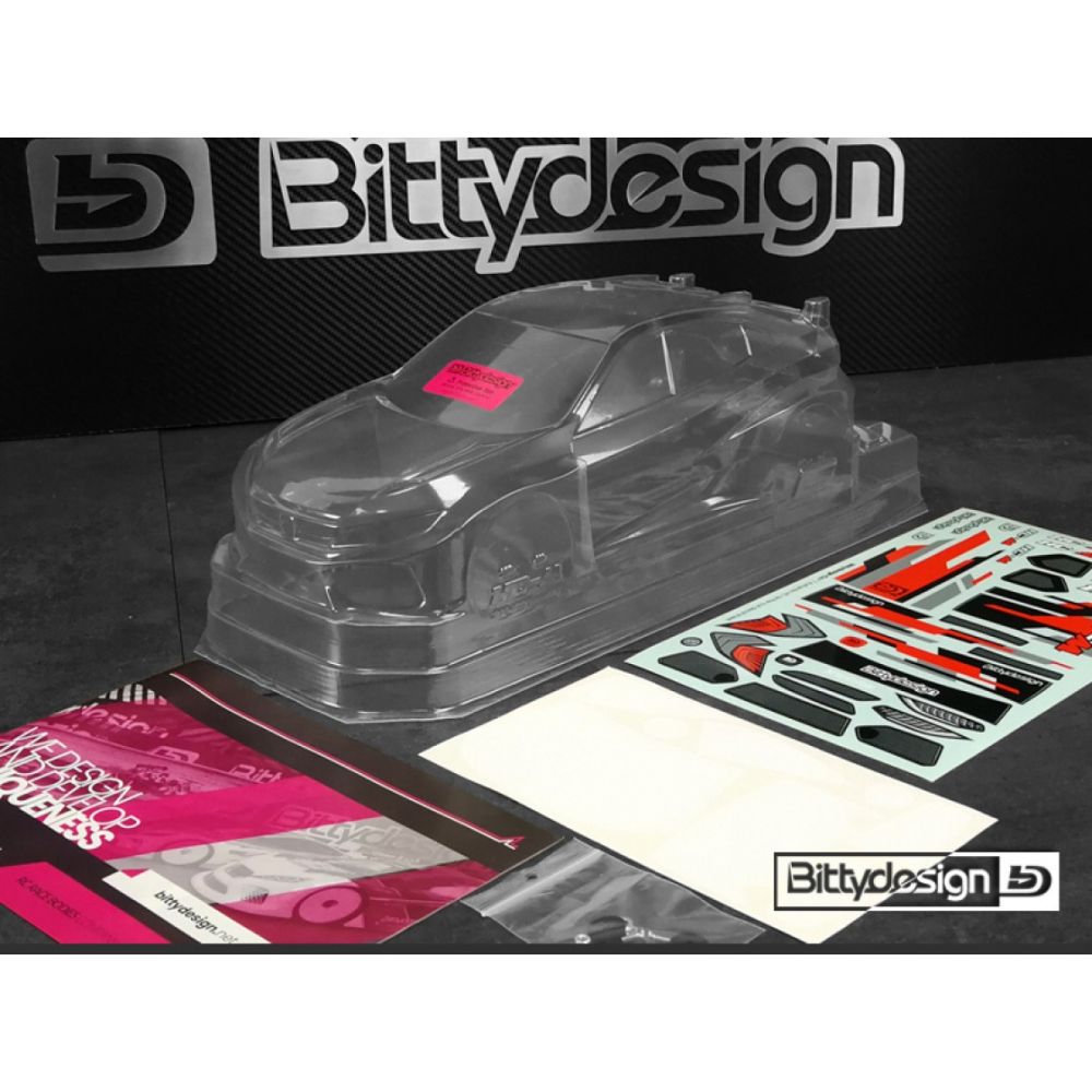 Bittydesign FWD-HCM HC-M 1:10 M-Chassis Karosserie klar Detail 1 Bittydesign FWD-HCM Detail 1