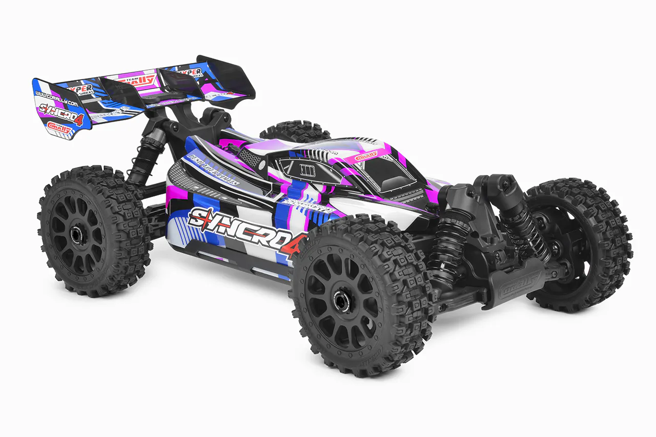 Corally C-00295-P Team Corally SYNCRO-4 1:8 Brushless Buggy RTR 4S pink Detail 2 Corally C-00295-P Detail 2