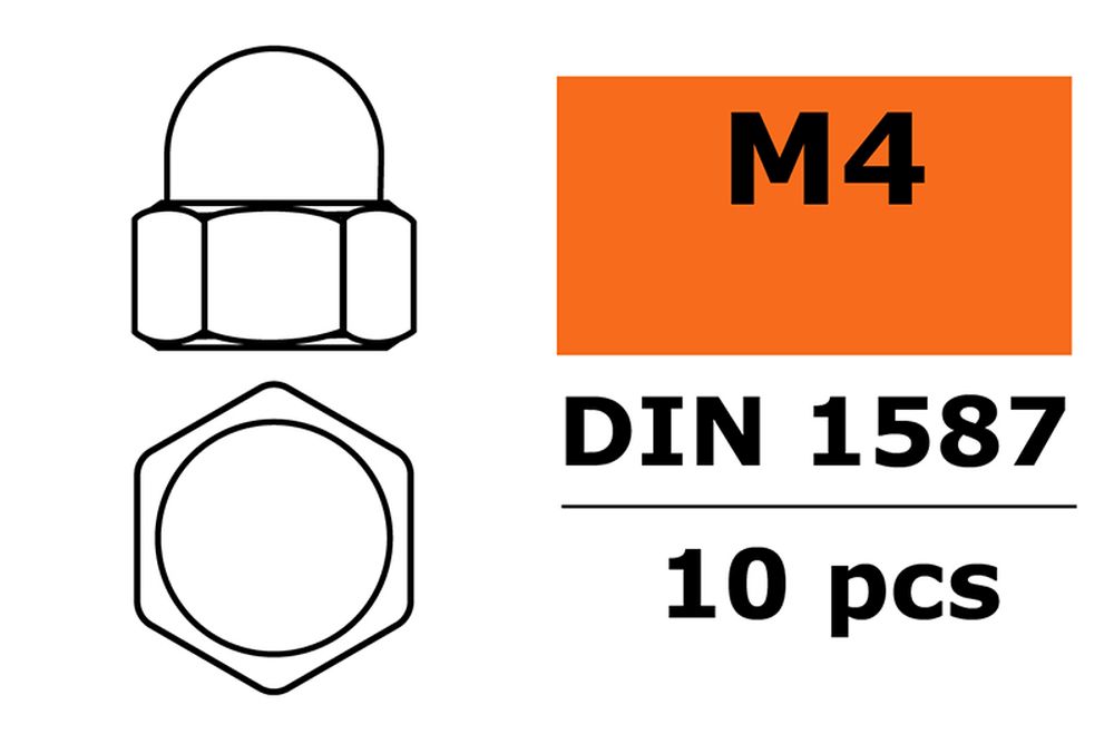 Promodels GF-0153-002 M4 Hutmutter (10) Promodels GF-0153-002