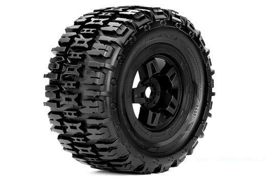 Roapex 4001-B 1:8 Renegade Monster Truck Kompletträder schwarz (2) Roapex 4001-B