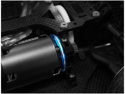 Yeah Racing YA-0463GM 540er Alu.-Motorshims 1mm gunmetal (3) Detail 2 Yeah Racing YA-0463GM Detail 2