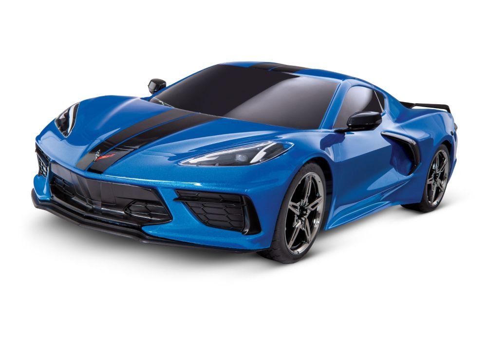 Traxxas 93054-4BLUE 1:10 4Tec 3.0 Corvette C8 blau RTR Traxxas 93054-4BLUE