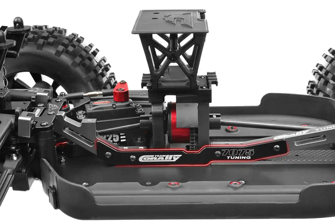 Corally C-00180-830 Chassis-Versteifung XTR Mitte Alu T6 3mm hart Detail 1 Corally C-00180-830 Detail 1