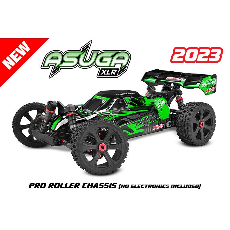 Corally C-00488-G 1:8 ASUGA XLR 6S Buggy grün Roller Corally C-00488-G