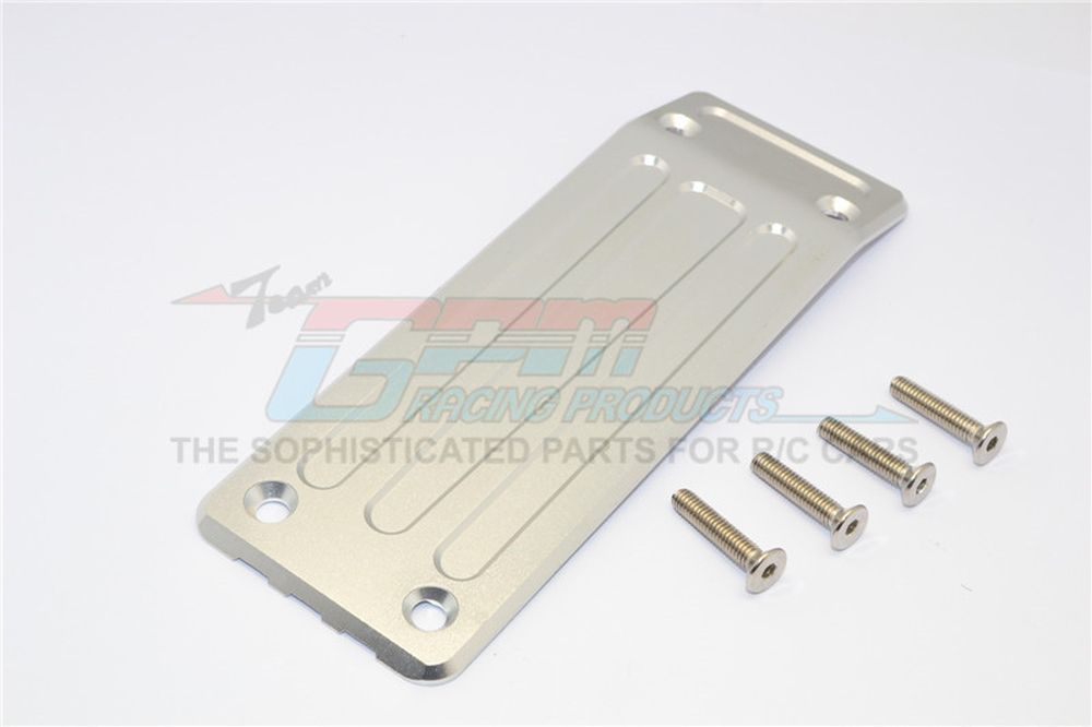 GPM TXM331RGS X-Maxx Alu. Skidplate hinten grau GPM TXM331RGS