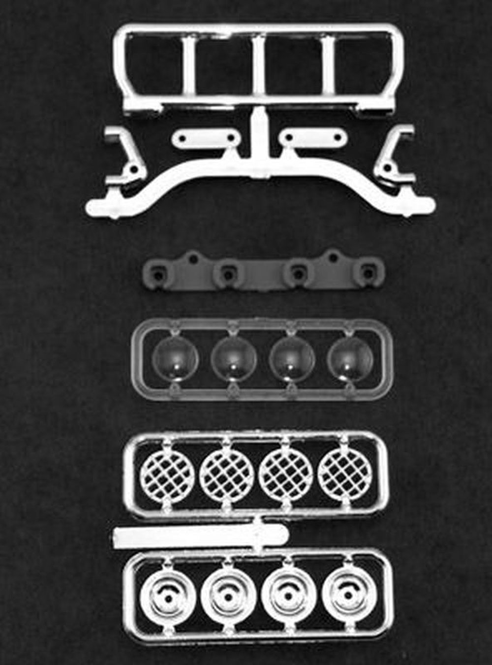 RPM 80783 Dach-Leuchtensatz schmal ohne LED chrome RPM 80783