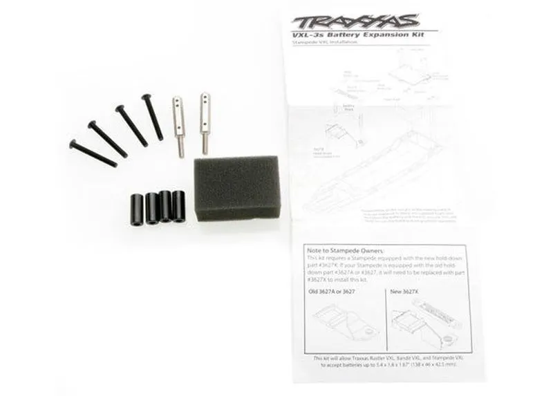 Traxxas 3725X Batterie-Extension Rustler, Stampede, Bandit VXL-Serie Traxxas 3725X