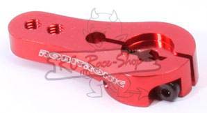 Robitronic R17021R Aluminium Servo Arm 24Z (Kurz) Rot Robitronic R17021R