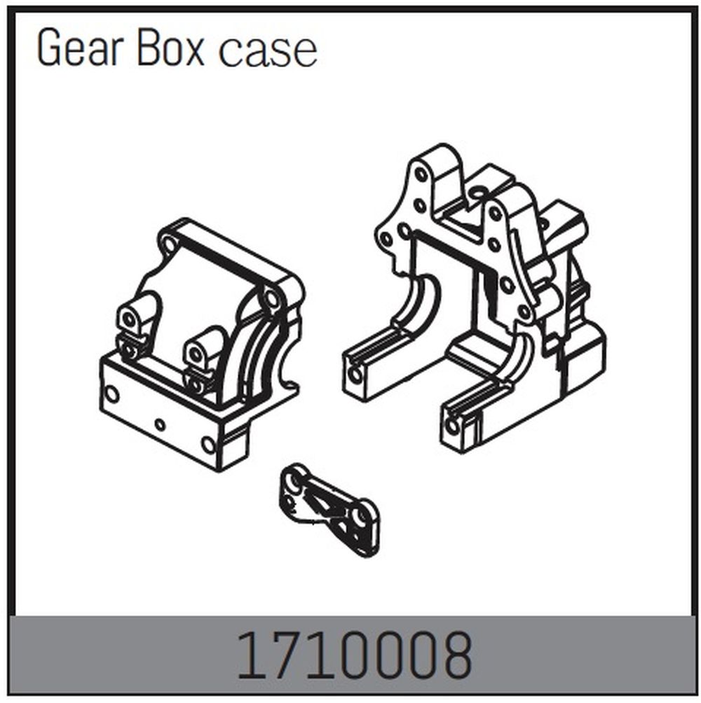 Absima 1710008 Getriebebox Absima 1710008