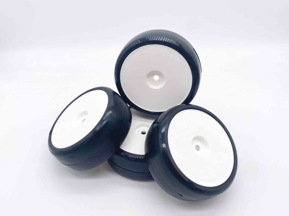 TPRO TP440236WH 1:10 TW-Räder High Grip weiss (4) TPRO TP440236WH