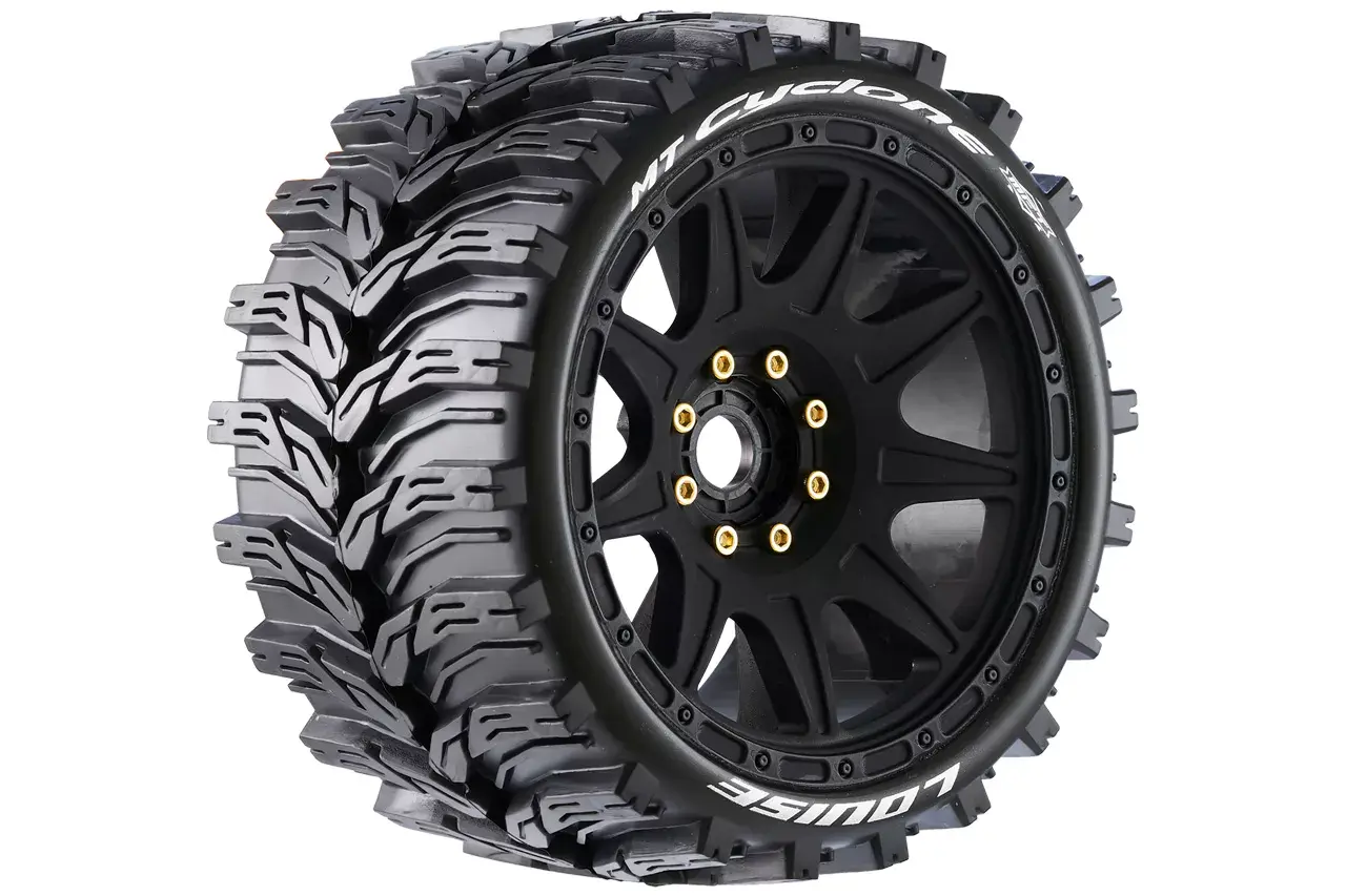 Louise RC LOUT3356SB MT-Cyclon MFT soft schwarz 17mm (0&1/2 Offset) (2) Louise RC LOUT3356SB