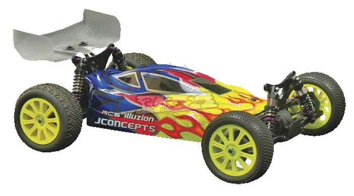 JConcepts 0074 Karosserie Illuzion Hot Bodies D4 Scoopless - unlackiert JConcepts 0074