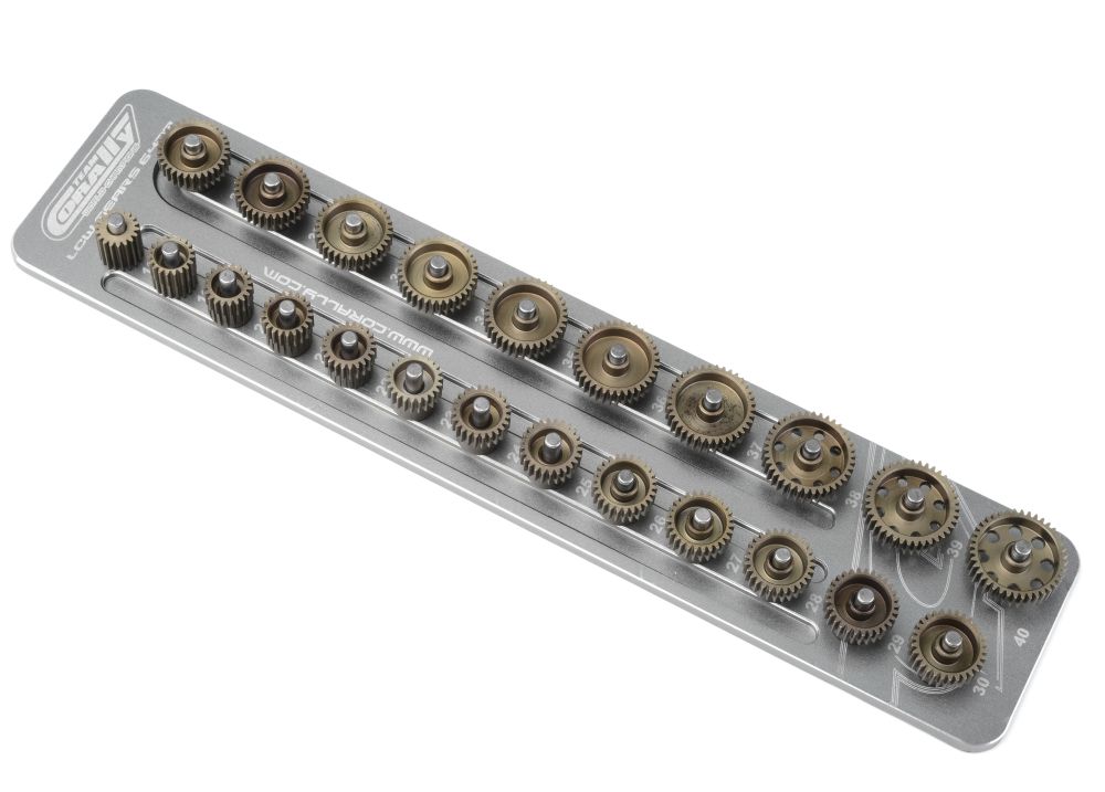 Corally C-16207 Alu Ritzelhalter 64dp 3.17mm (23) Detail 1 Corally C-16207 Detail 1