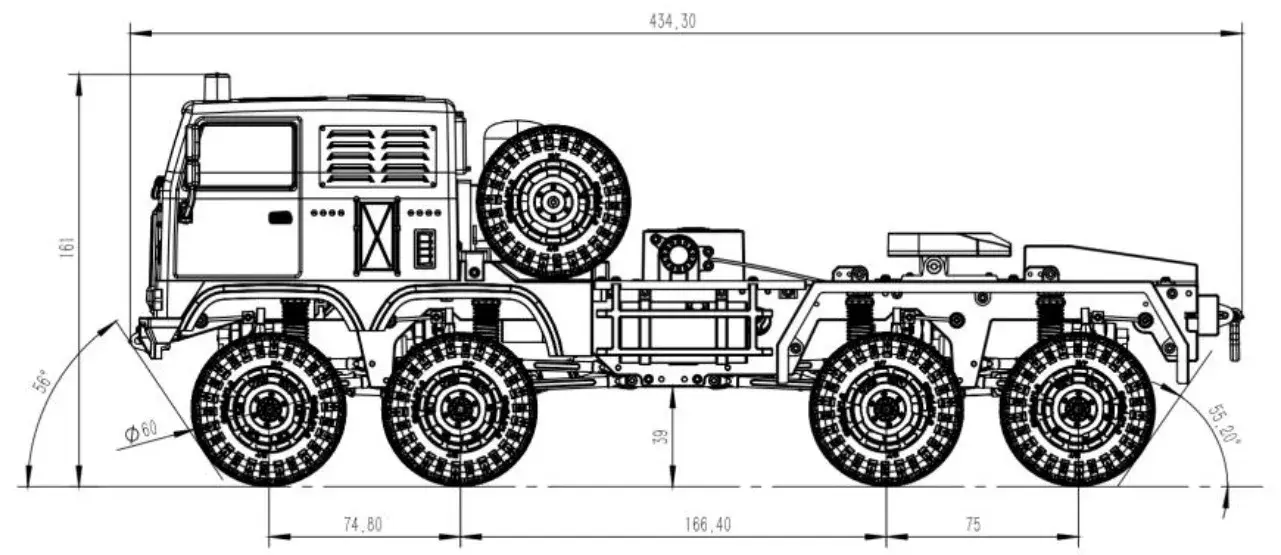 Hobby Plus HBP1810800 Hobby Plus CR18P Terranaut 1:18 8x8 Active AWS RTR Detail 1 Hobby Plus HBP1810800 Detail 1