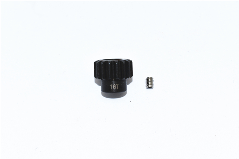 GPM TXMS016TSBK Stahl-Motorritzel M1.0/16Z. 5mm GPM TXMS016TSBK