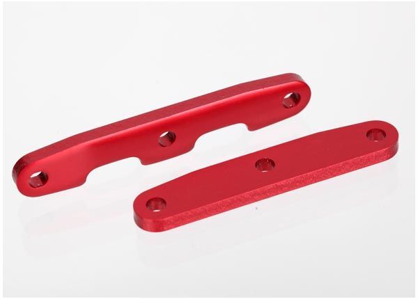 Traxxas 6823R Bulkhead-Streben vorn/hinten Alu rot Traxxas 6823R
