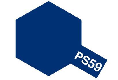 Tamiya 300086059 Lexanlack Sprühdose PS-59 dunkel metallic-blau 100ml Tamiya 300086059