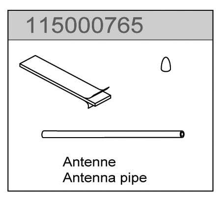 Ansmann Racing 115000765 Klebeband/Antennenrohr X8 - 511123 Ansmann Racing 115000765