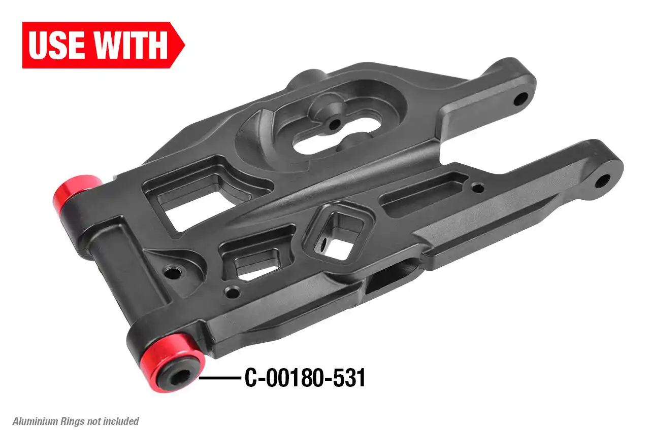 Corally C-00180-934 Querlenker HDA-3 unten hinten Verbundwerkstoff (1) Detail 2 Corally C-00180-934 Detail 2