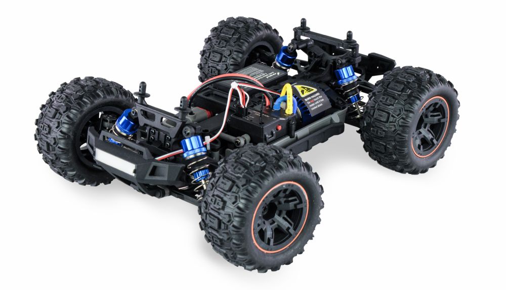 Amewi 22620 Hyper GO Truggy brushed 4WD 1:16 RTR blau/grün Detail 4 Amewi 22620 Detail 4