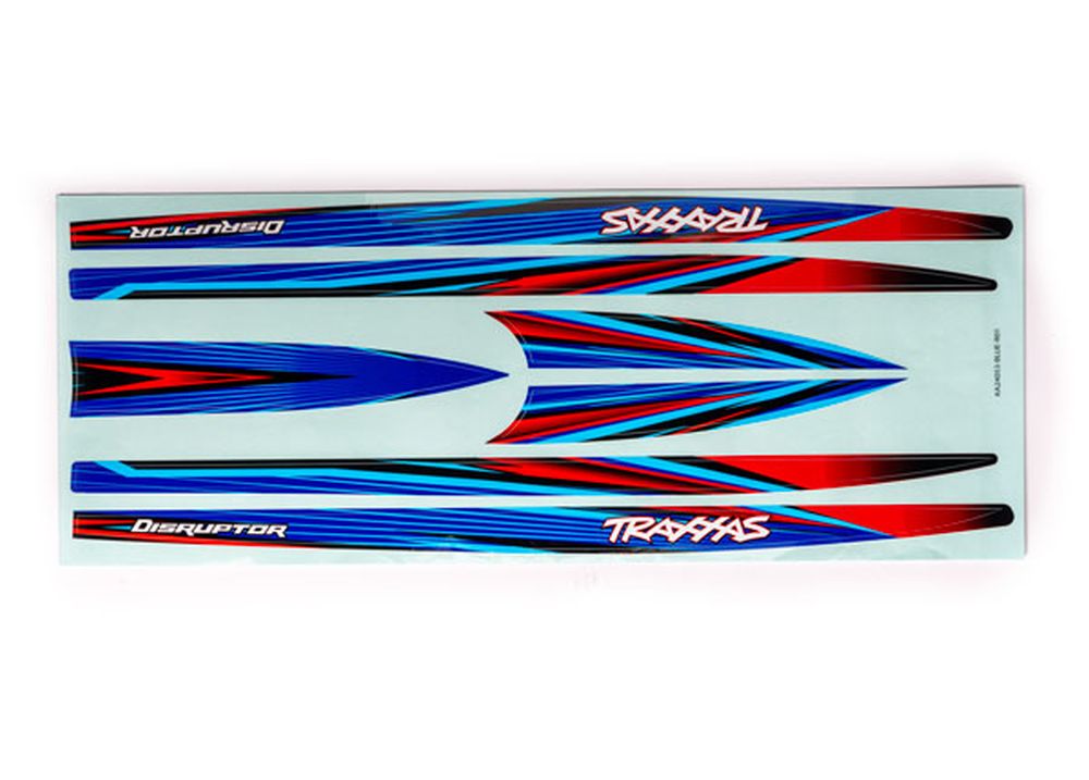 Traxxas 10698-BLUE Dekor für Rumpf blau Traxxas 10698-BLUE